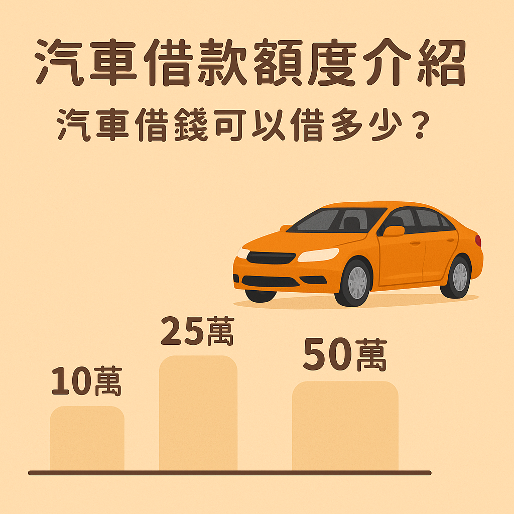 汽車借錢可以借多少