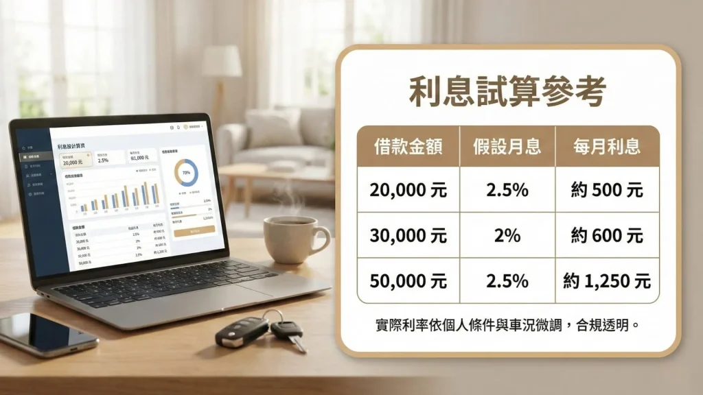 機車借款利息