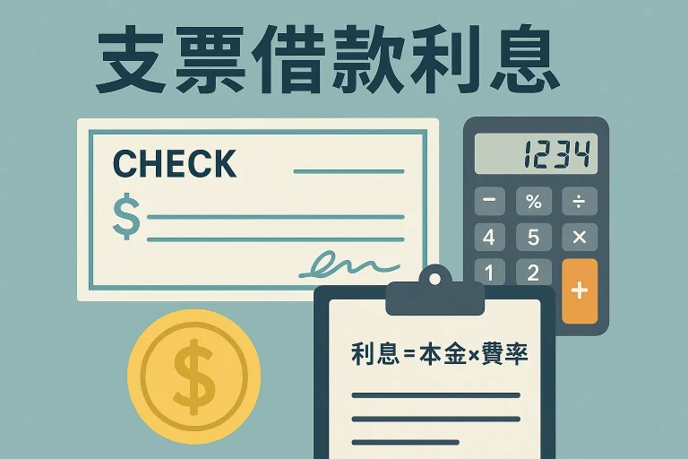 支票借款利息