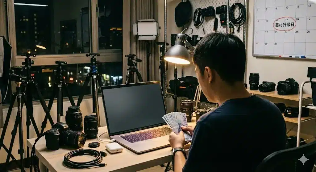 剪輯師筆電借款案例