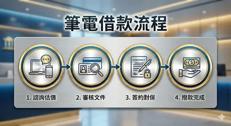 筆電借款流程