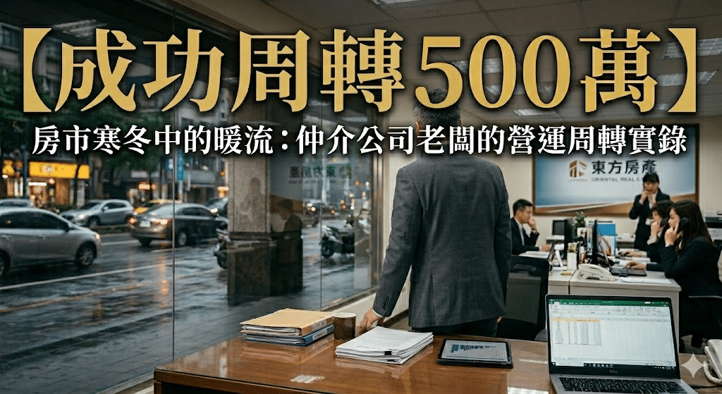 仲介公司老闆房屋借款成功周轉500萬案例